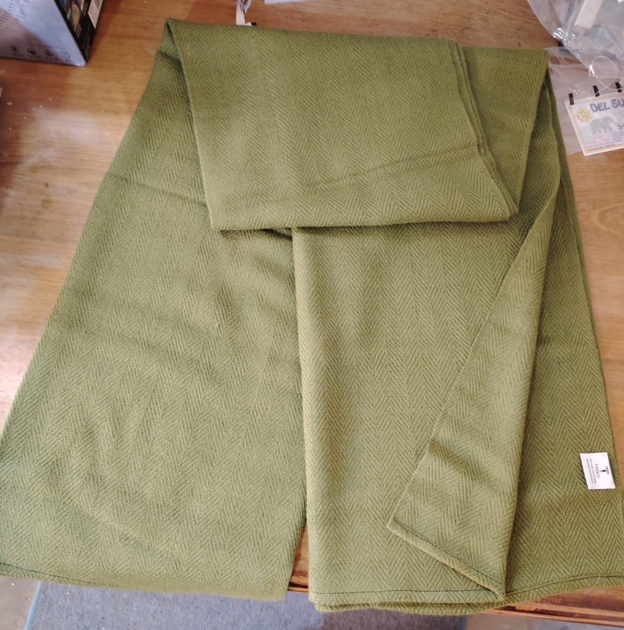 QUINI Blanket in 100% Baby Alpaca (Handwoven)