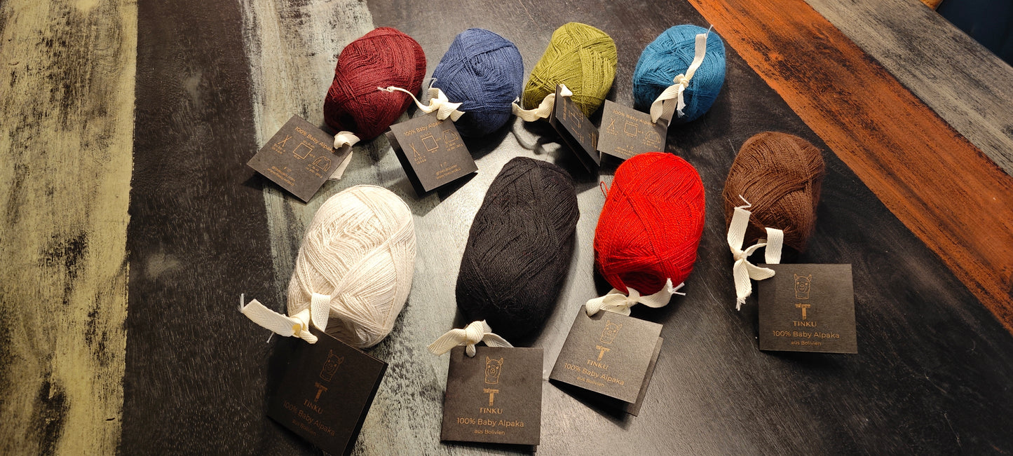 MILLMA - 100% Baby Alpaka Yarn (50 g)