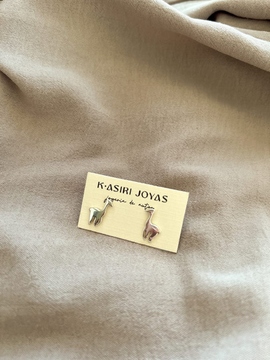 KASIRI 950 Silver Handmade Earrings – Alpaca, alpaca, accessory, handmade in Bolivia