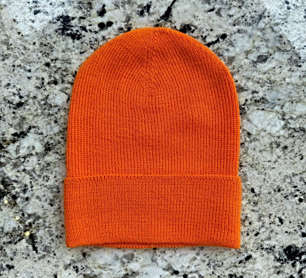 ILLIMANI Beanie in 100% Baby Alpaca wool (Orange)