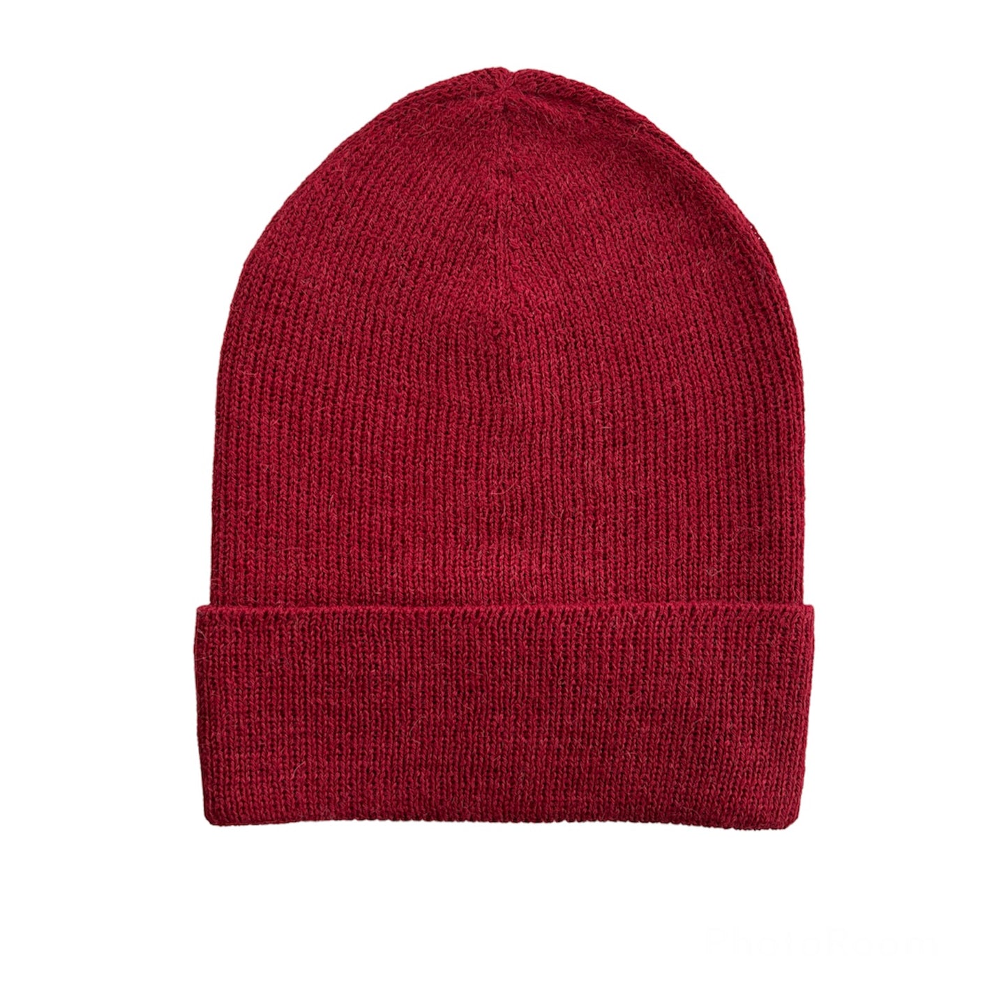 ILLIMANI Beanie in 100% Baby Alpaca wool (Red)