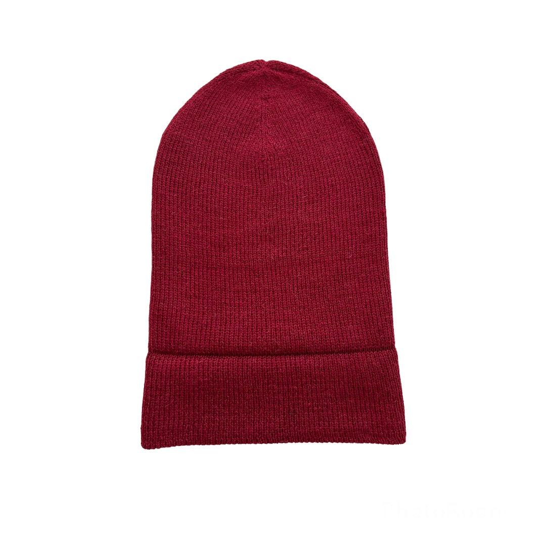 ILLIMANI Beanie in 100% Baby Alpaca wool (Red)