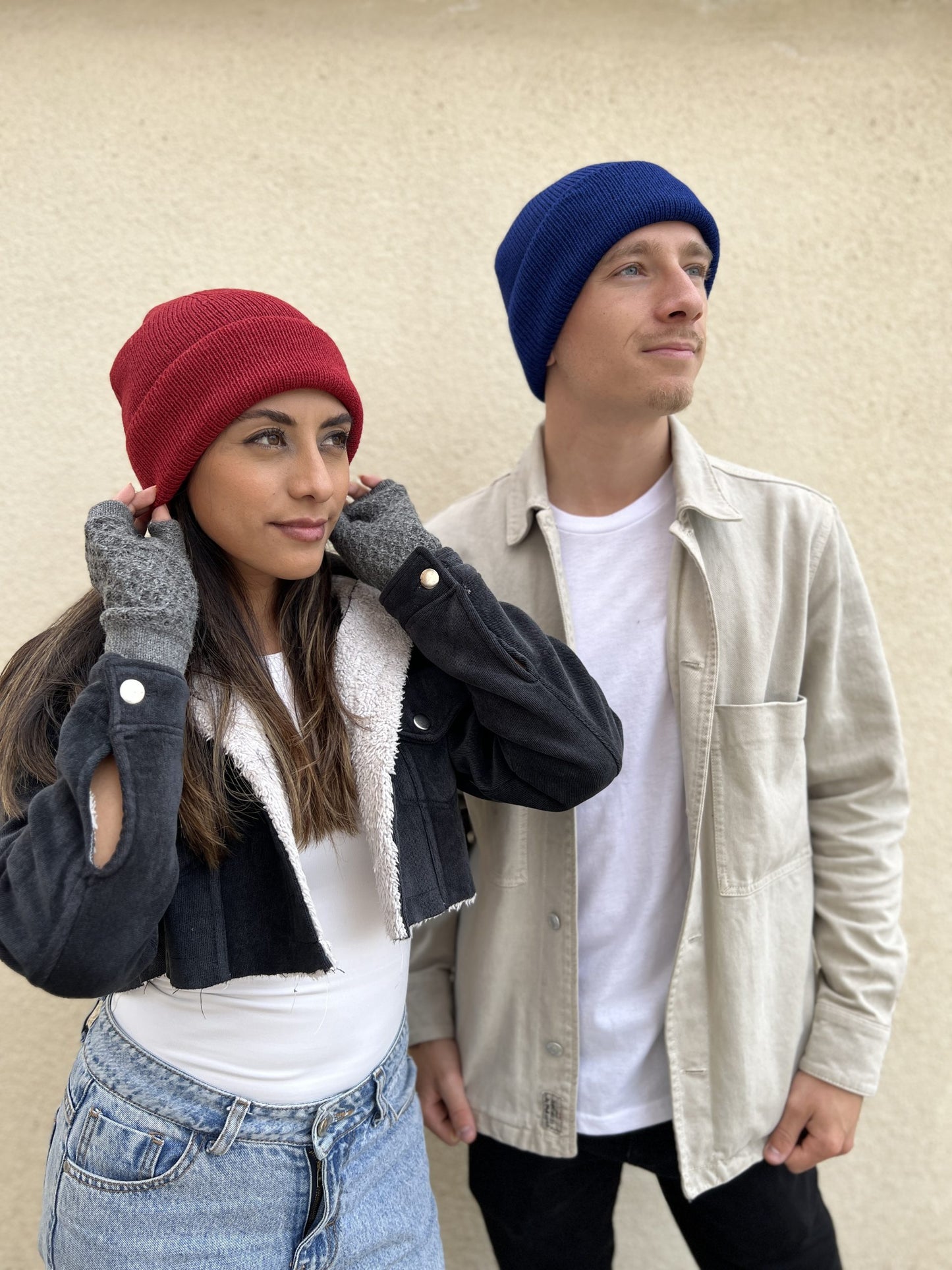 ILLIMANI Beanie in 100% Baby Alpaca wool (Red)