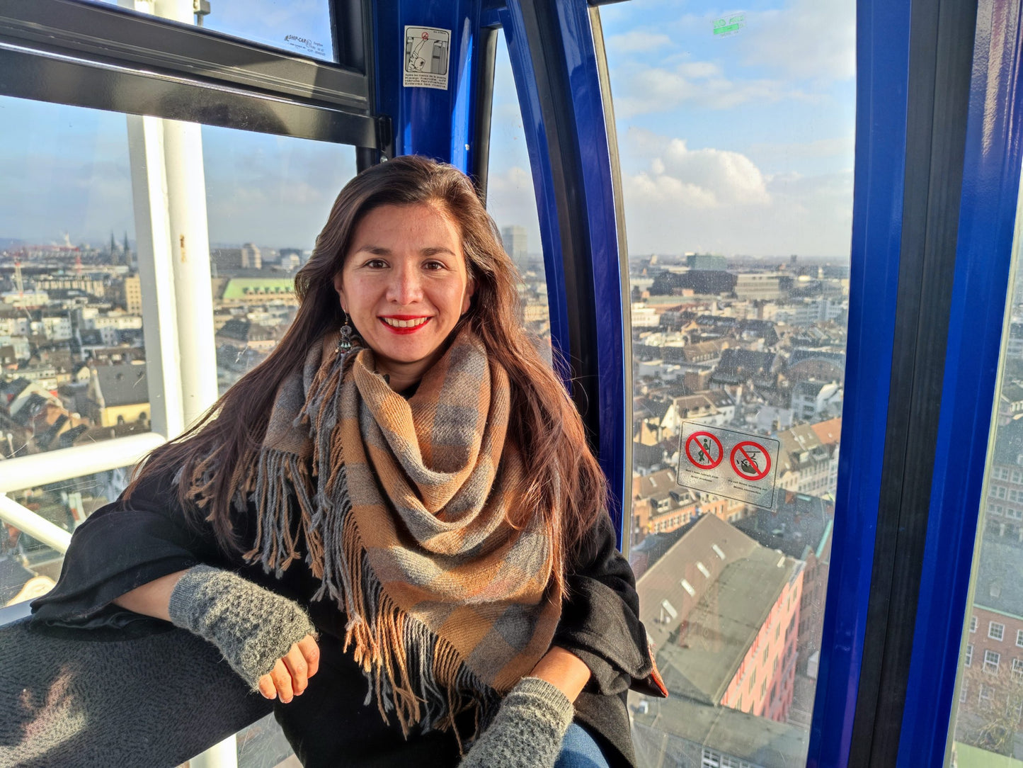 Q’ALA Blanket or XL Shawl (Bronze and Grey)