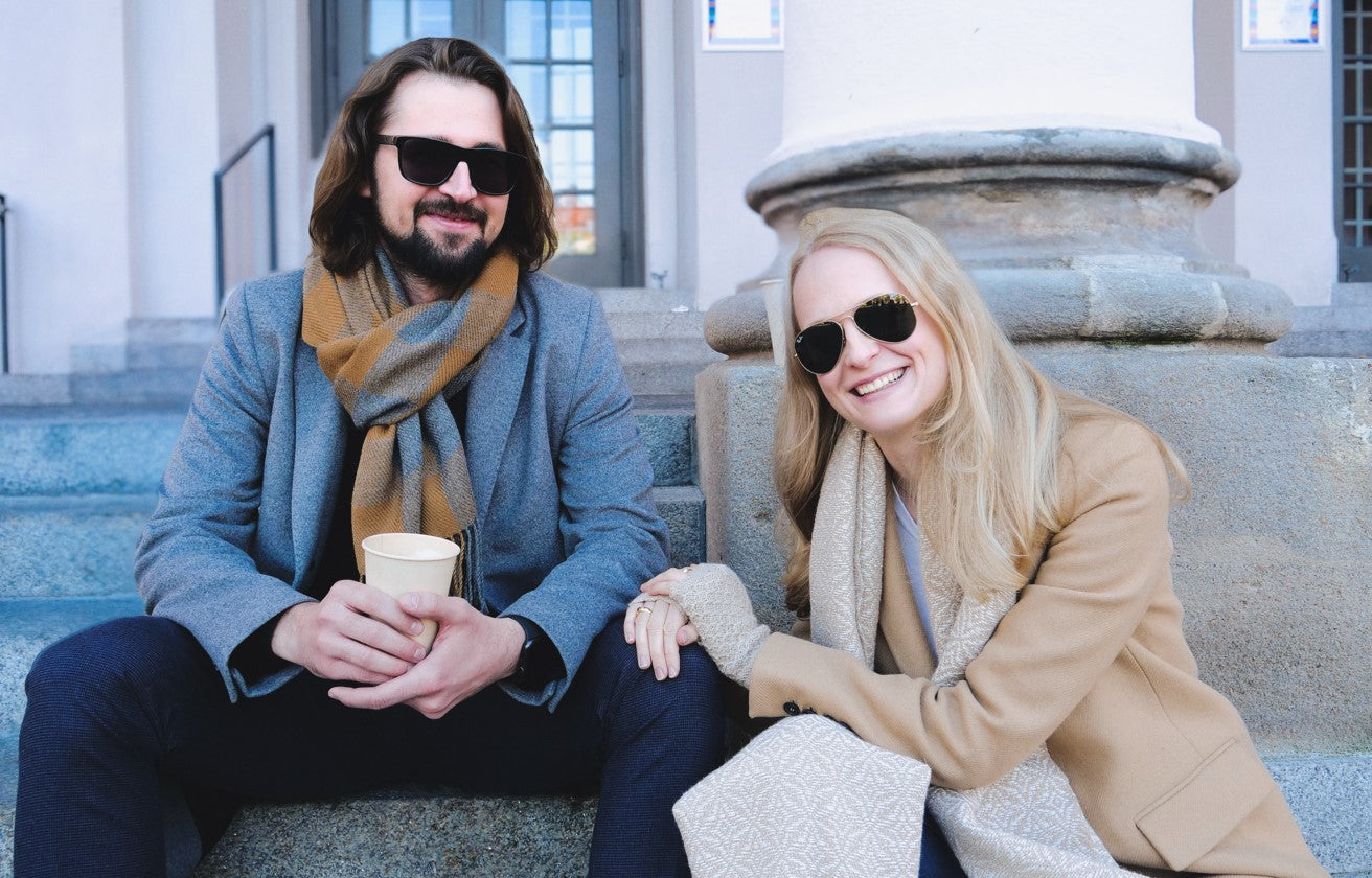 Q’ALA Blanket or XL Shawl (Bronze and Grey)