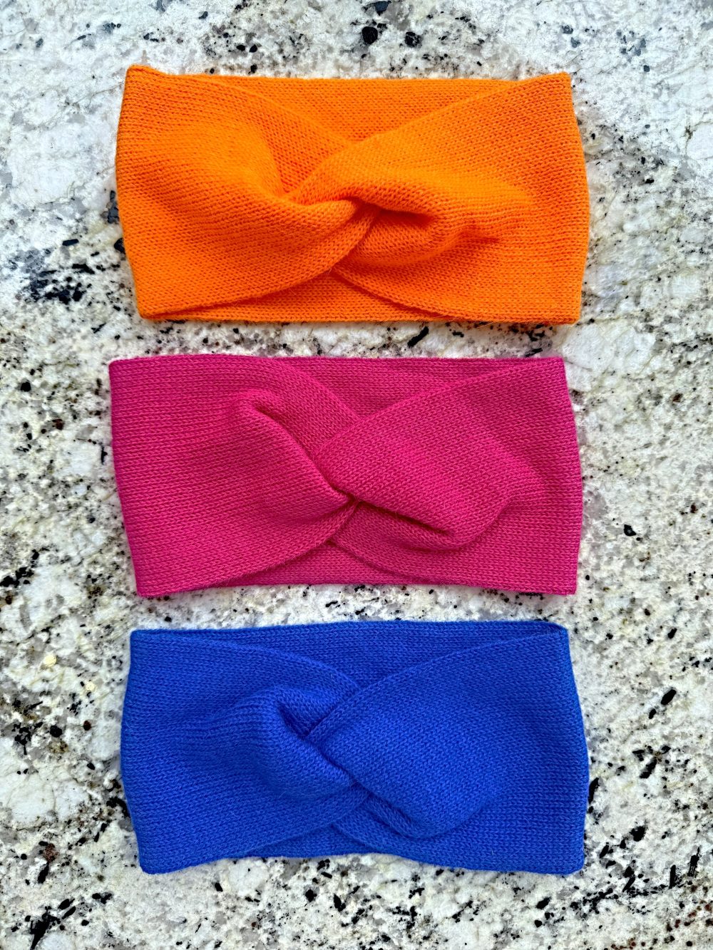 PUMIRI Headband in 100% Baby Alpaca(Orange)