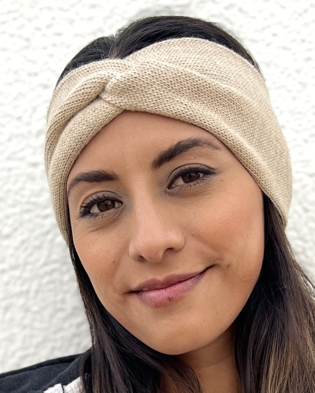 PUMIRI Headband in 100% Baby Alpaca (Beige)