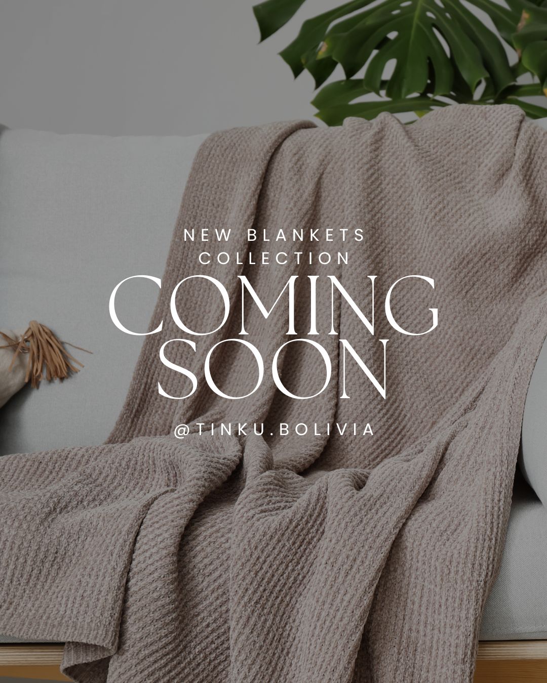 QUINI Blanket in 100% Baby Alpaca (Handwoven)